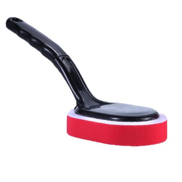 

car sponge tire wheel brush waxing polishing washing cleaning long handle wax washer accessories