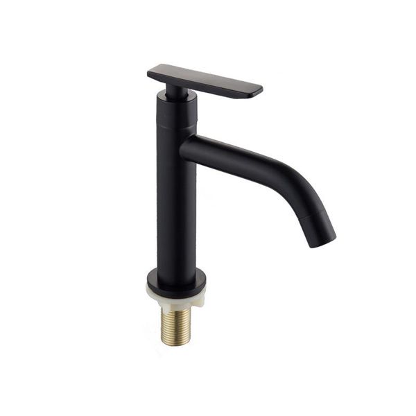 

color bathroom single cold basin faucet hole seated washbasin copper body bath accessory set