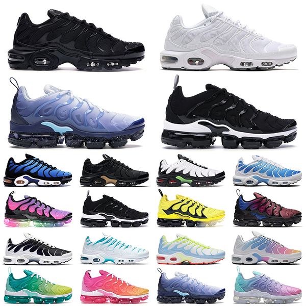 tn plus herren laufschuhe dreifach weiß schwarz hyper blau spannung lila pastell männer frauen trainer sport turnschuhe