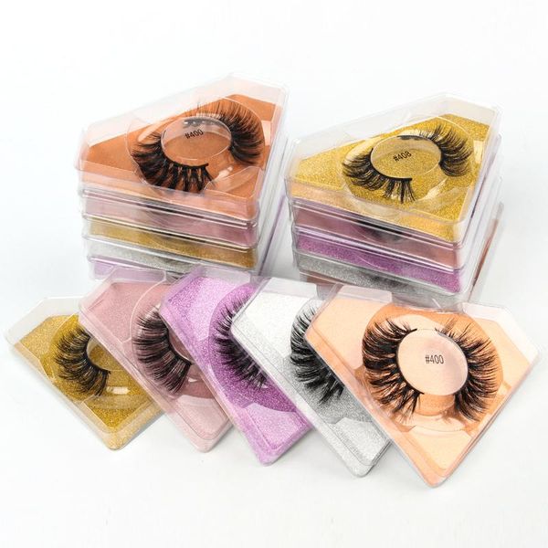 

false eyelashes wholesale items lashes bulk 4/50/100 pcs natural long fluffy wispy 3d mink soft fake lash eye