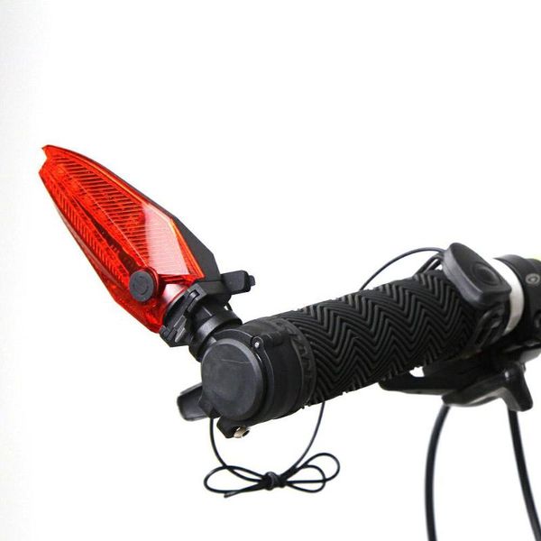 

bicycle handlebar warning led lamp waterproof alarm bikes accessories bike lights