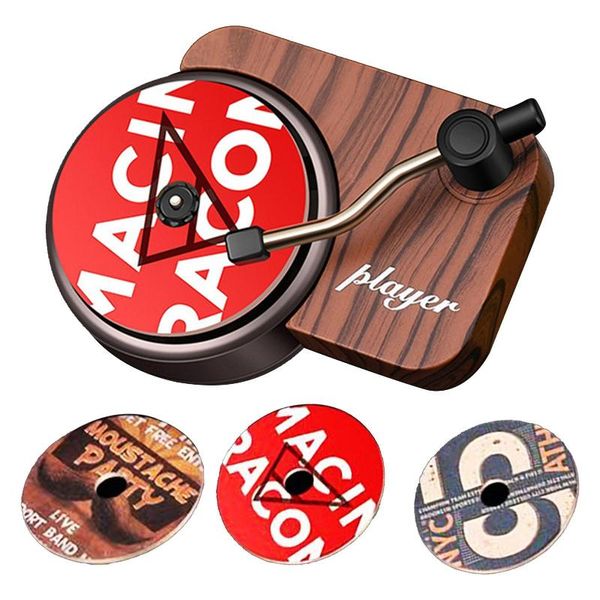 

car air freshener record player outlet perfume diffuser fragrance decoration ornament accessories