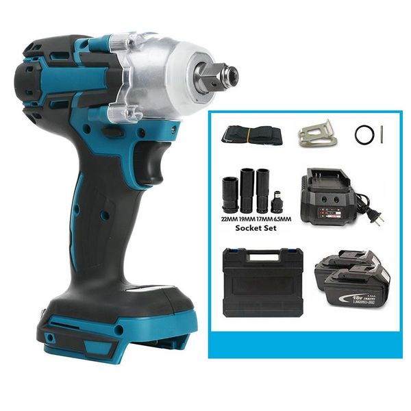

professiona electric drills us/uk/eu dill rechargeable lithium battery 1/2 driver 18v brushless impact wrench screwdriver