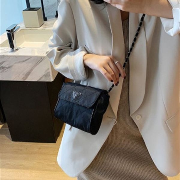 

leisure small bag women's new fashion simple messenger foreign style one shoulder square purses luxury outlet