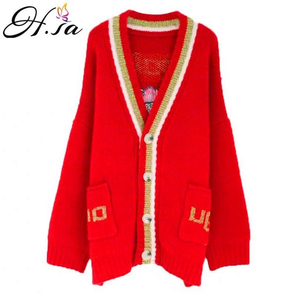 

sweater cardigans women thick warm embroidery knit poncho oversize cartoon long coat jacket 210430, White