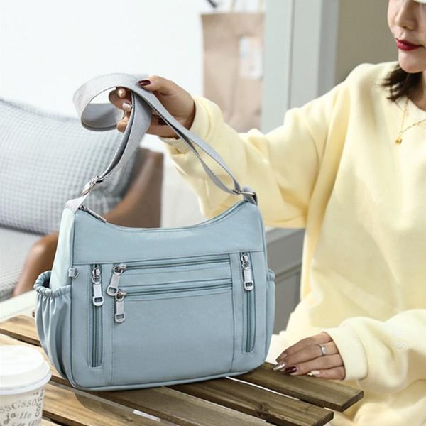 

evening bags oxford shoulder bag for women large capacity crossbody waterproof messenger handbag travel muitifunction hand pouch bolsas