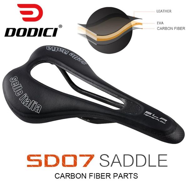 

bike saddles dodici 120g comfortable carbon pu saddle ultralight road mtb cycling bicycle hollow seat
