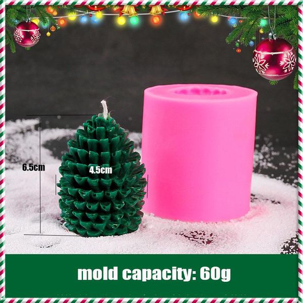 

craft tools pine ball candle mold handmade making supplies home decoration diy 3d christmas ornament