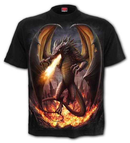 

men's t-shirts 2021 ladies and fashion 3d dark wind skull print t-shirt hip-hop rap shirt plus size, White;black