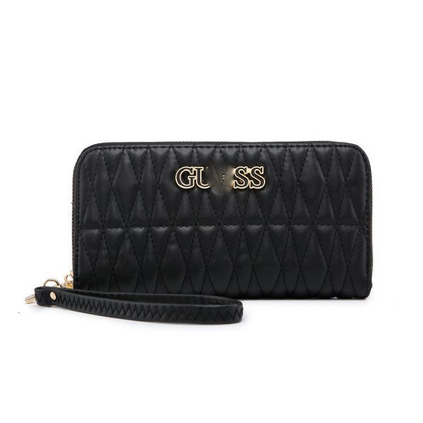 

2021 new lingge gues embossed women's wrist wallet