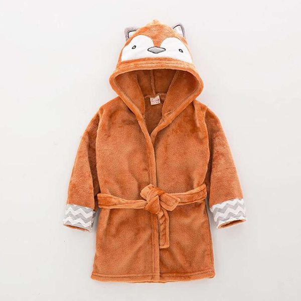 

bathrobe baby cartoon animal model hooded cape children's bathrobe