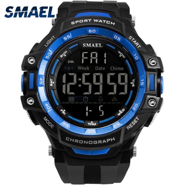 

watch men's military g 50m waterproof quartz dual display wristwatch men montre homme 2021 sport wristwatches, Slivery;brown