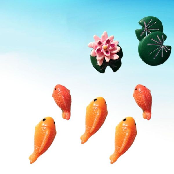 

fridge magnets 7pcs stickers creative pond and fish refrigerator sticker for home decoration office