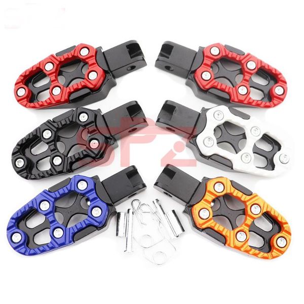 

pedals spring off-road motor car-styling accessory alloy aluminum motorcycle foot rests footrests peg pedal