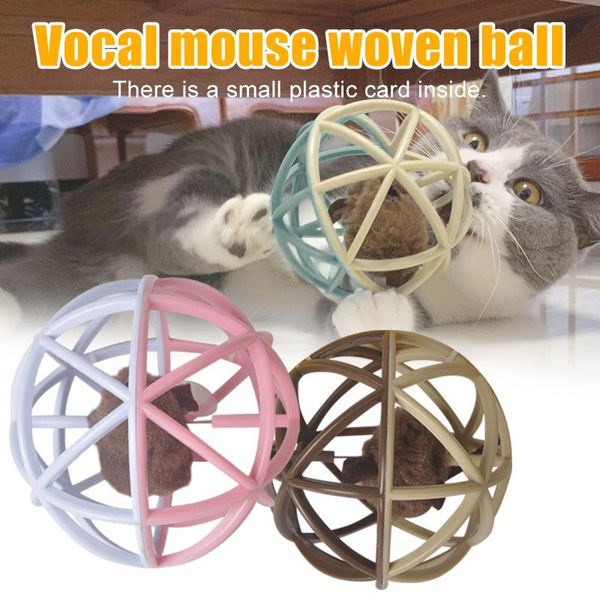 

cat toys high pet toy mouse fabric cats ball educational supplies for dogs kitten lg66