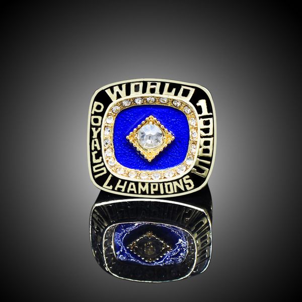 

ring mlb1985 kansas city total fan alloy, Silver