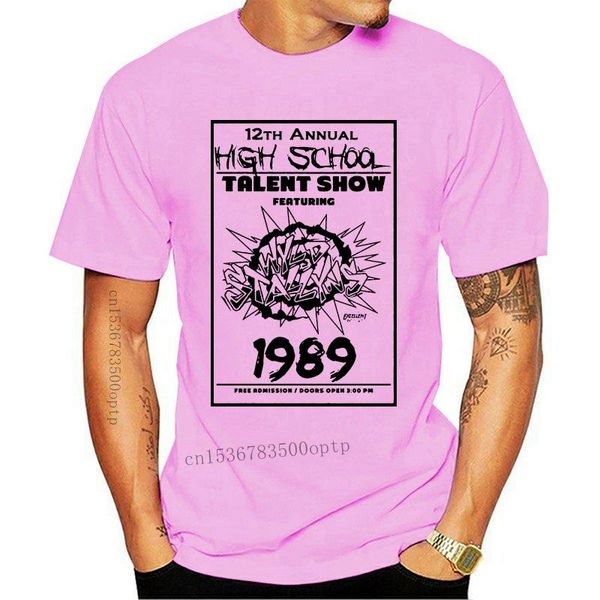 

men's t-shirts bill and ted the talent show purple t-shirt, White;black