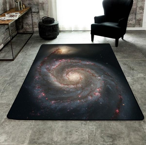 

galaxy space rugs and carpets for hallway living room bedroom coffee tea table floor mats universe pattern anti-slip carpet