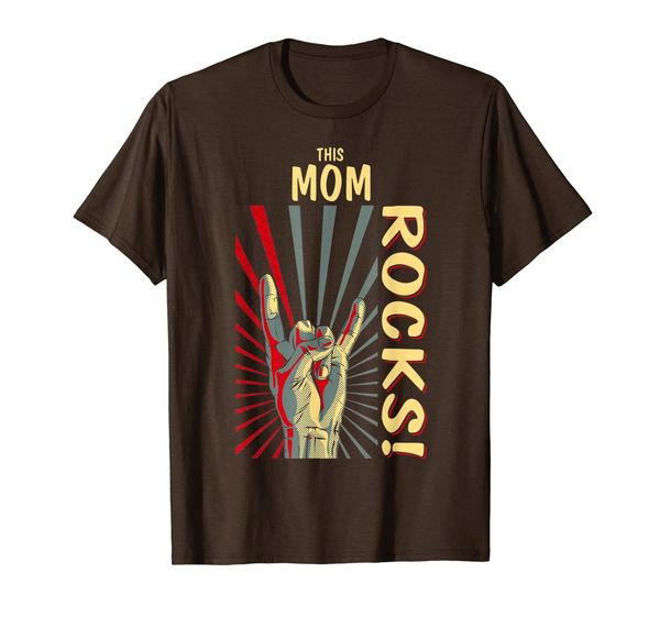 

this mom rocks vintage retro concert 70s 80s t shirt, White;black