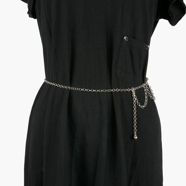 

jewelry simple metal chain waist chain women's sweater coat all-match decorative belt, Silver