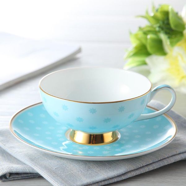 

cups & saucers bone china afternoon tea cup high-end gold painted british black coffee and set ceramic espresso