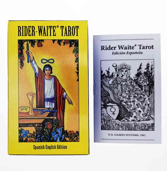 

spanish smith waite tarot deck cards wholesale oraclecard-model_s2m0