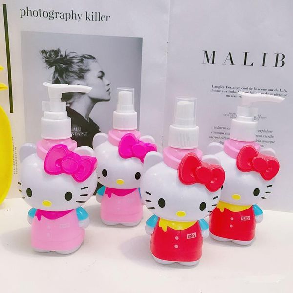 

card holders cartoon press bottle cosmetic toner bottling, Brown;gray