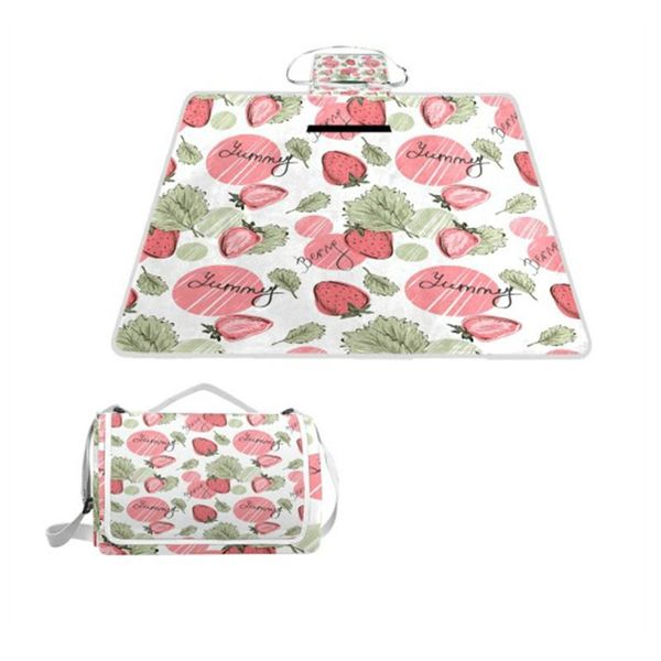 

outdoor pads waterproof camping mat beach blanket folding picnic ground mattress lawn games
