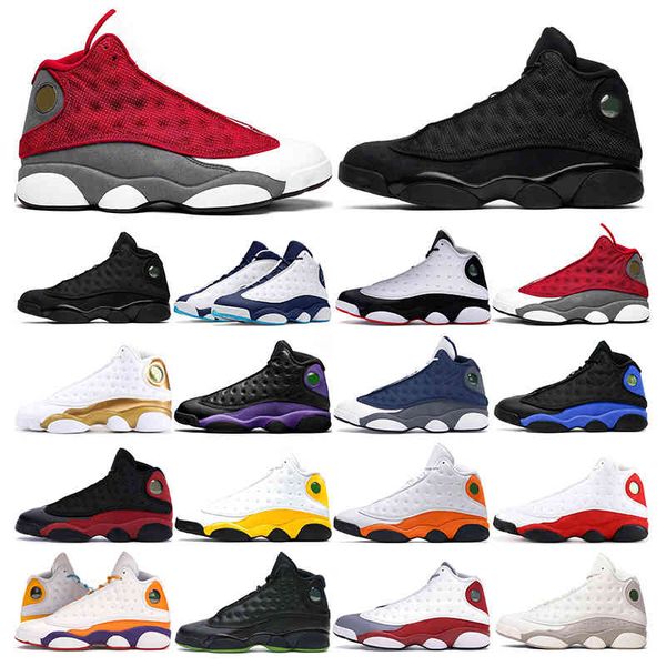 

mens basketball running shoes 13s red flint hyper royal black cat court purple atmosphere grey women sports sneakers trainers fashion