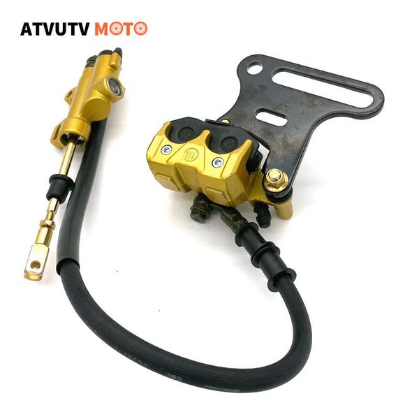 

motorcycle brakes 12mm hydraulic rear disc brake caliper for 125cc 140cc pit dirt bike atv system pad