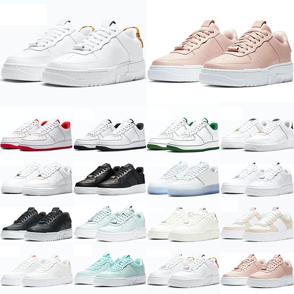 

discount pixel men women platform running shoes triple white ghost aqua desert sand fashion mens trainers des chaussures sports sneaker