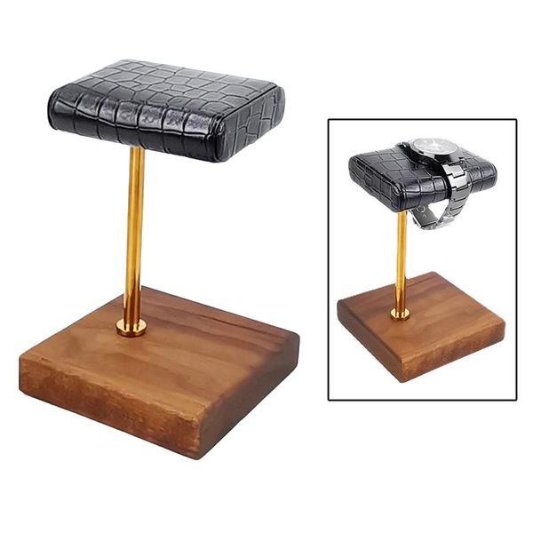 

watch boxes & cases solid display stand jewelry organizer holder countertable tower for bracelets and bangles, Black;blue