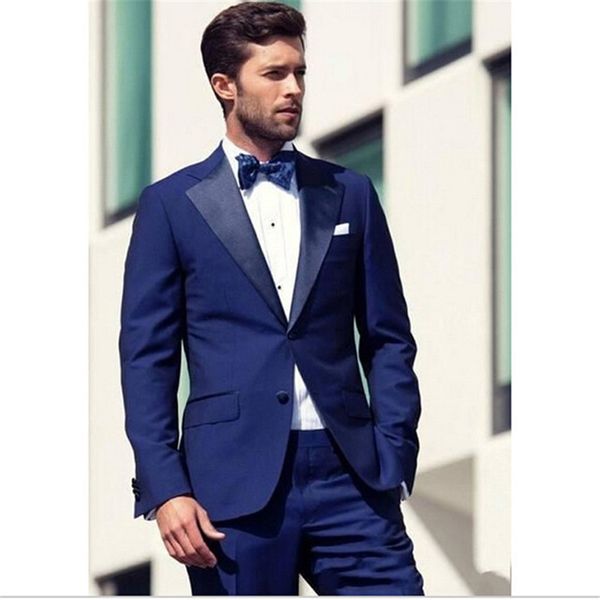 

men's suits & blazers 2021 men's dinner senior prom tuxedos groom men wedding blazer make-clothes (jacket + pants), White;black