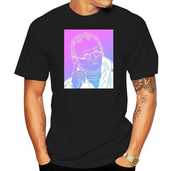 

men's t-shirts 80s retro vintage john dalton essential t-shirt, White;black