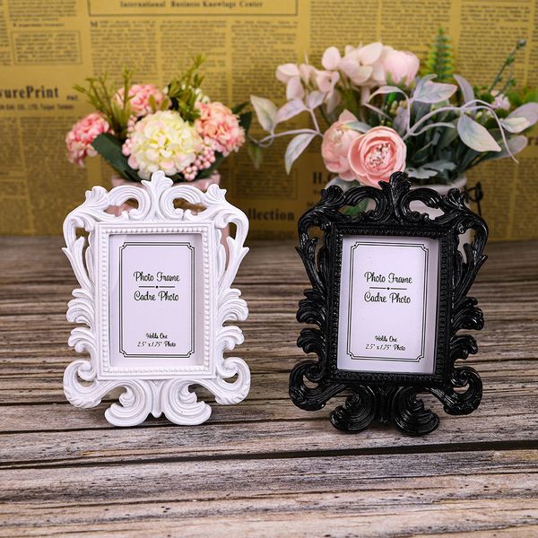 Baroque Photo Frame Regalo di nozze Cornici Cornici San Valentino Baroque-Elegante Porta carte Posto Vendita all'ingrosso