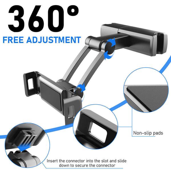 

car seat mount universal telescopic tablet holder bracket clamp rack for ipad for car for universal tablet