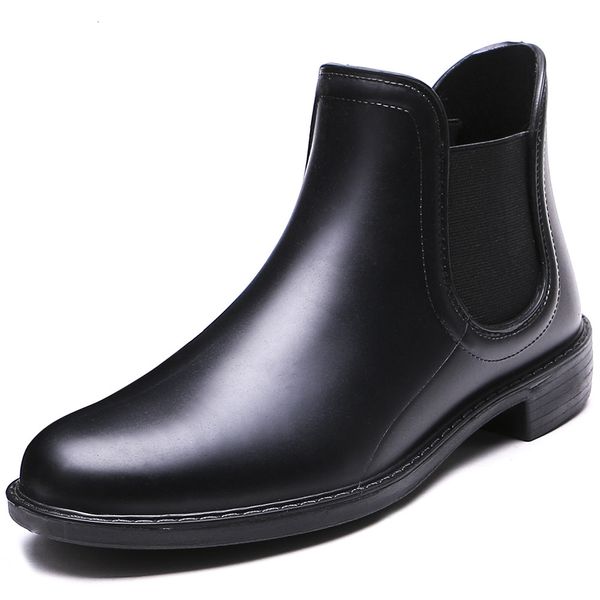 

tongpu fashion short tube low elastic busins women's commuter rain sho