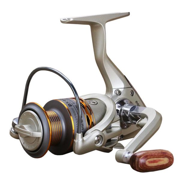 

baitcasting reels 12+ 1bb fishing spinning reel professional metal left/right hand coil wooden handshake