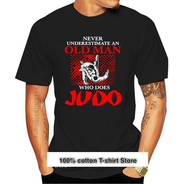 

men's t-shirts camiseta de algodÃ³n para hombre, judo, White;black