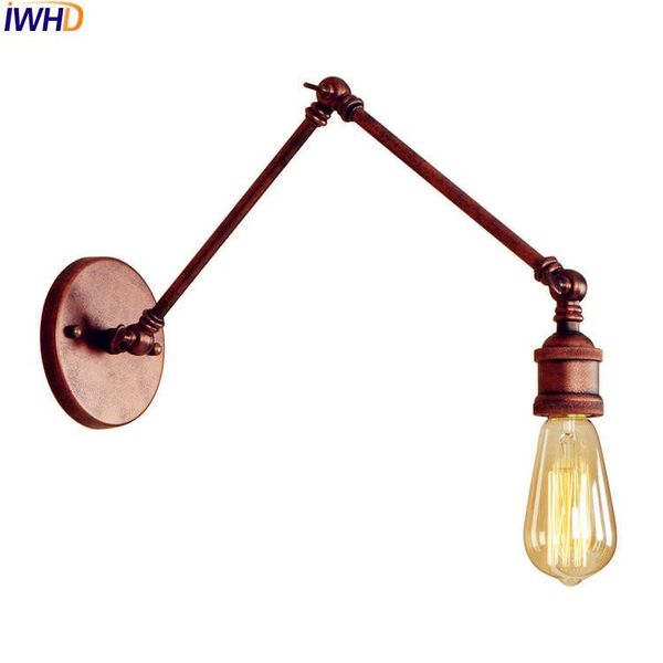 

wall lamps iwhd adjustable retro led lights fixtures home lighting style loft industrial lamp vintage sconce wandlamp lampen