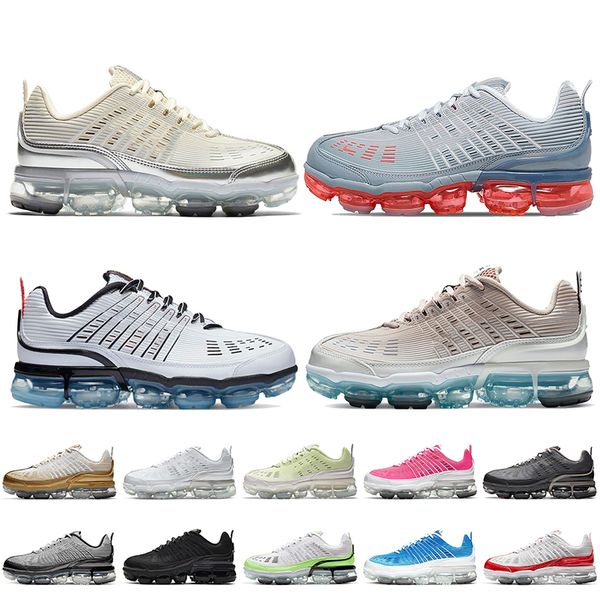 

360 plus running shoes for men women big size 13 cream sky grey flash crimson triple white black trainers sneakers size 36-47