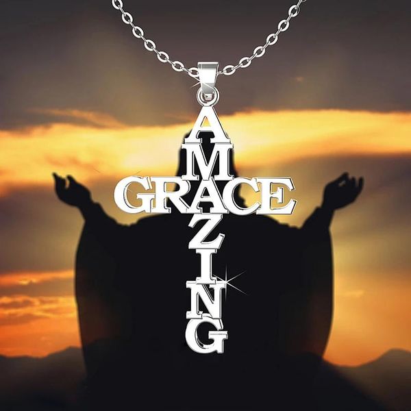 

pendant necklaces stainless steel necklace amazing letter neck decoration christmas gift@88, Silver