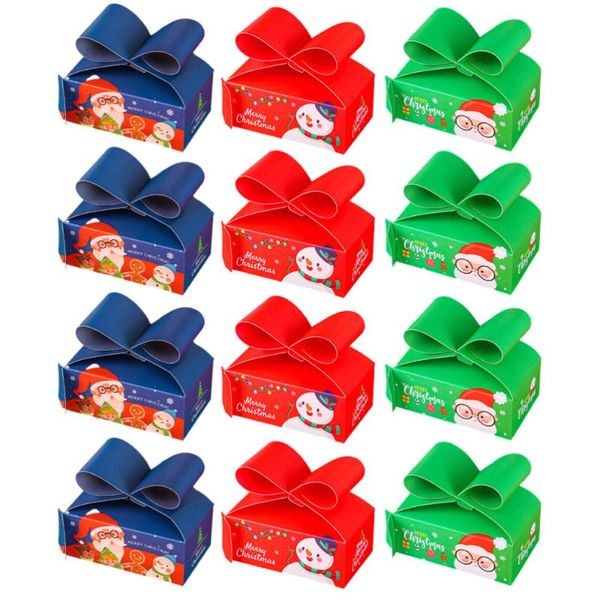 

gift wrap 12pcs christmas box packing creative apples cases