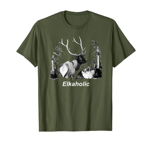 

elk. elkaholic, White;black