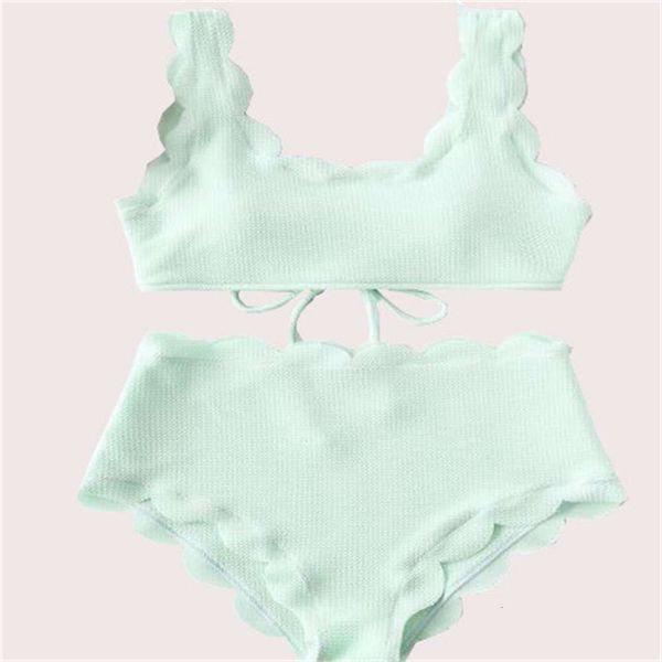 

women's split swimsuit swimsuit bikini, White;black