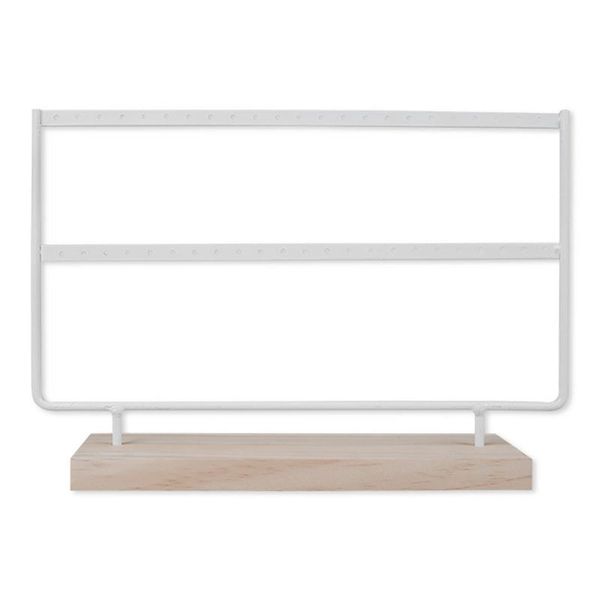 

jewelry pouches, bags earring organizer display rack stand - dangle and hook earrings showcase for home decor, Pink;blue