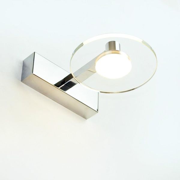 

wall lamp 5w led single head waterproof anti-fog rust bathroom vanity mirror crystal wf6251011