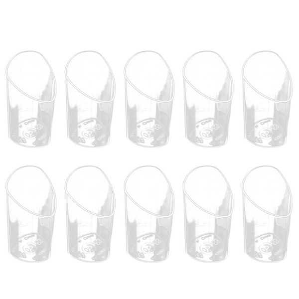 

disposable cups & straws 20pcs fruits yogurt dessert chic tableware pudding mousse holders (white)