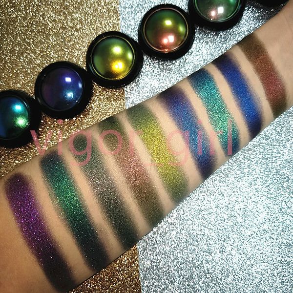 

new optical chameleon 9 colors eyeshadow light change diamond bright pearlescent eyeshadow high gloss eye shadow