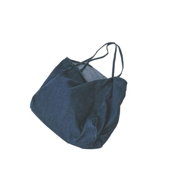 

evening bags the women's denim canvas bag is a simple stylish classic one-shoulder wash